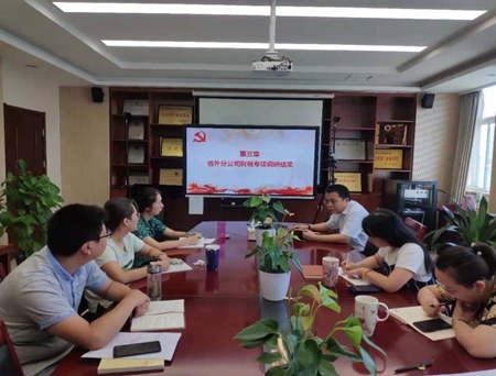 公司機(jī)關(guān)第二黨支部扎實開展 “不忘初心 牢記使命”系列黨課學(xué)習(xí)活動