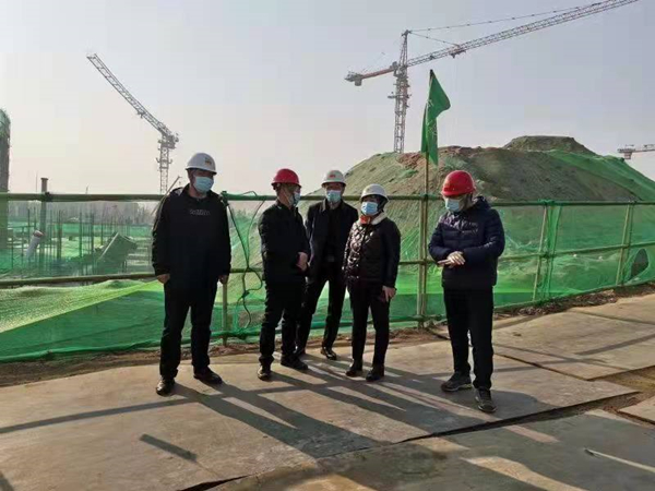 公司對西安及周邊在建項目啟動防疫工作大檢查