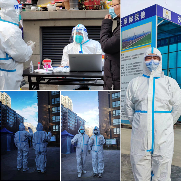 有色陜建在行動 防疫預備隊集合完畢